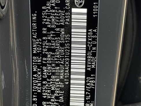 New 2026 Toyota Camry SE image 21