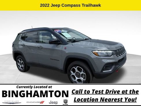 Used 2022 Jeep Compass Trailhawk w/ Trailhawk Elite Group AWD/4WD image 1