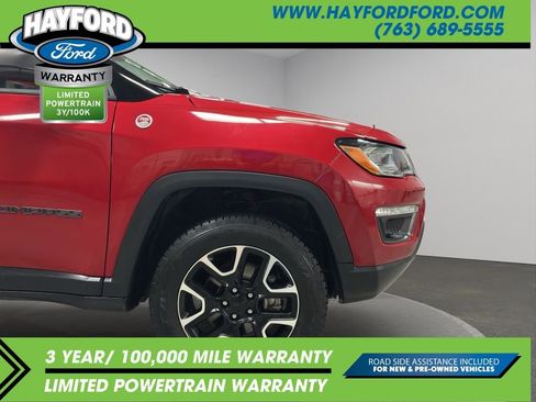 Used 2021 Jeep Compass Trailhawk AWD/4WD image 25