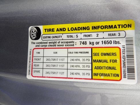 Used 2022 Ford F150 XL w/ Equipment Group 101A High AWD/4WD image 55