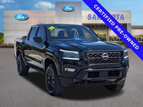 Used 2023 Nissan Frontier SV w/ Midnight Edition Package AWD/4WD image 1