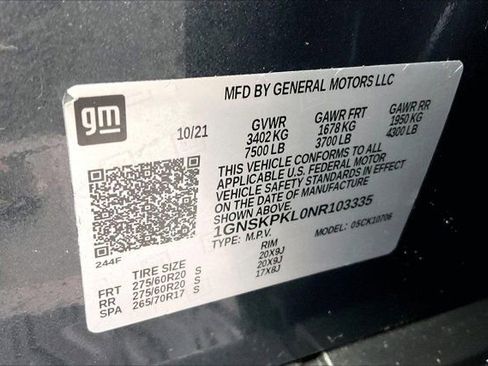 Used 2022 Chevrolet Tahoe Z71 w/ Z71 Off-Road Package image 33