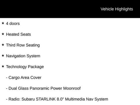 Used 2022 Subaru Ascent Limited w/ Technology Package image 33