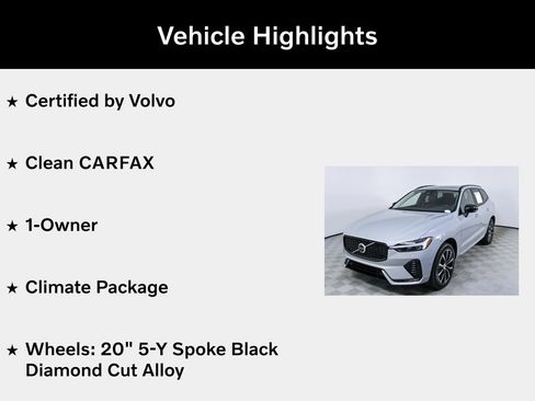 Certified 2025 Volvo XC60 B5 Plus AWD/4WD image 5
