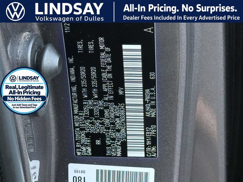 Used 2022 Toyota Sienna XSE w/ XSE Plus Package FWD image 32