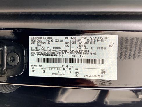 Used 2024 Ford F150 STX w/ STX Black Appearance Package RWD image 36