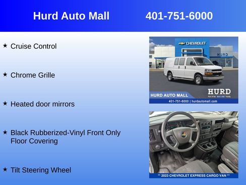 Certified 2023 Chevrolet Express 2500 w/ Driver Convenience Package image 24