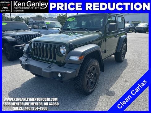 Used 2021 Jeep Wrangler Sport AWD/4WD image 3