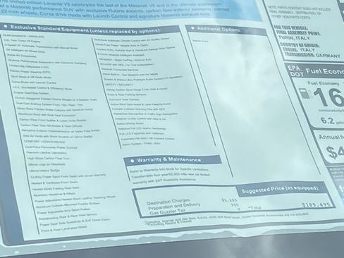 New 2024 Maserati Levante Trofeo image 51