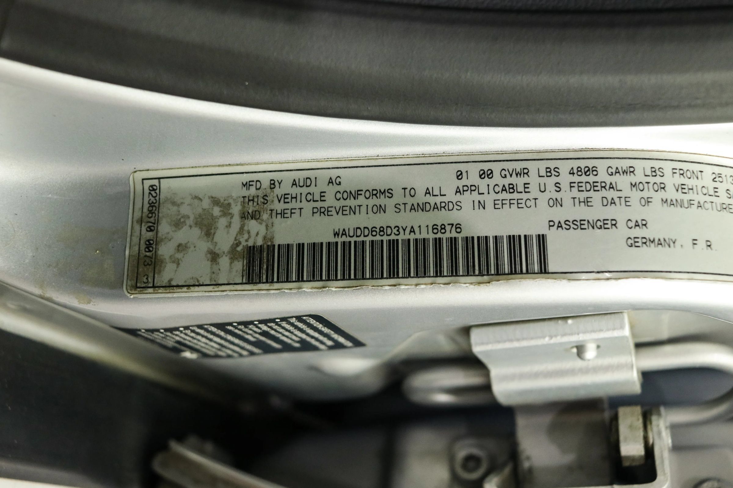 Used 2000 Audi S4 Sedan AWD/4WD image 71