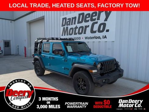 Used 2020 Jeep Wrangler Unlimited Sport AWD/4WD image 1
