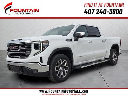 Used 2024 GMC Sierra 1500 SLT w/ SLT Premium Package AWD/4WD image 1