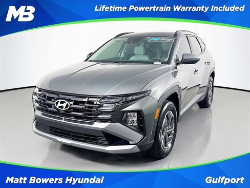 Certified 2025 Hyundai Tucson Blue AWD/4WD image 1