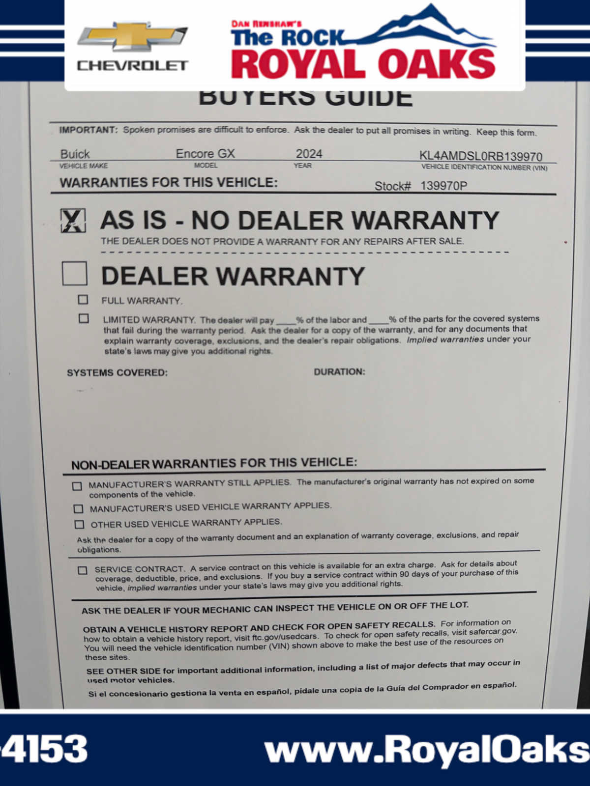 Used 2024 Buick Encore GX Sport Touring FWD image 30