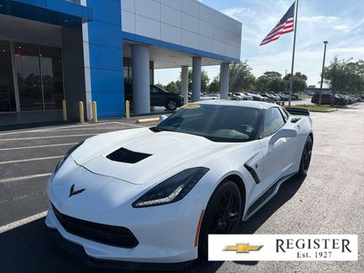 Used 2018 Chevrolet Corvette Stingray Coupe w/ Carbon Flash Badge Package
