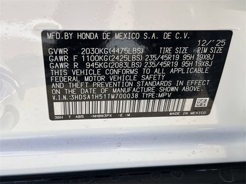 New 2026 Acura ADX A-Spec image 35