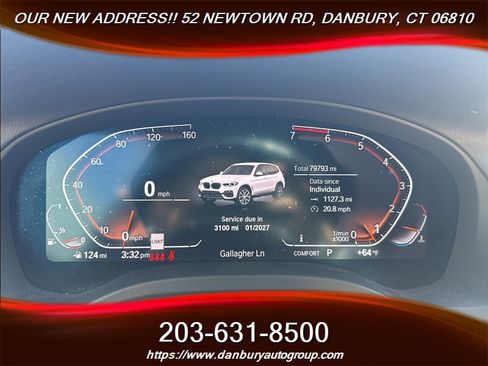 Used 2020 BMW X3 xDrive30i w/ Convenience Package AWD/4WD image 11