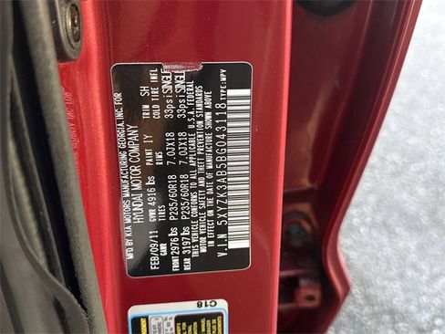 Used 2011 Hyundai Santa Fe Limited w/ Navigation Pkg 4 image 36