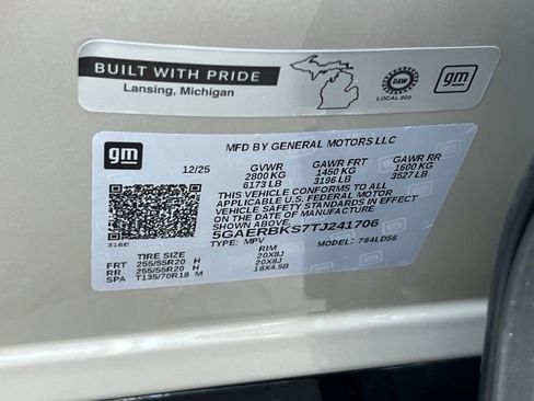 New 2026 Buick Enclave Sport Touring w/ Power Package FWD image 26