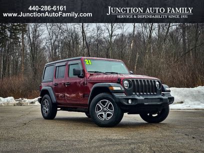 Certified 2021 Jeep Wrangler Unlimited Sport