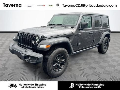Used 2022 Jeep Wrangler Unlimited Sport AWD/4WD image 1