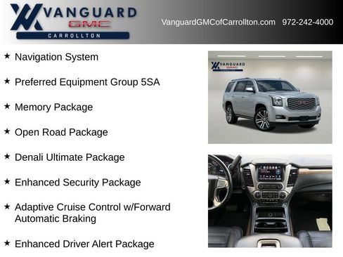 Used 2018 GMC Yukon Denali w/ Denali Ultimate Package RWD image 6