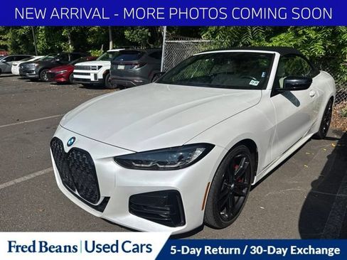 Used 2022 BMW 430i xDrive Convertible w/ M Sport Package AWD/4WD image 1