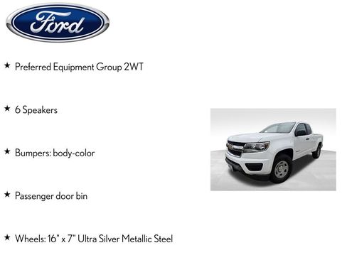 Used 2018 Chevrolet Colorado W/T RWD image 6