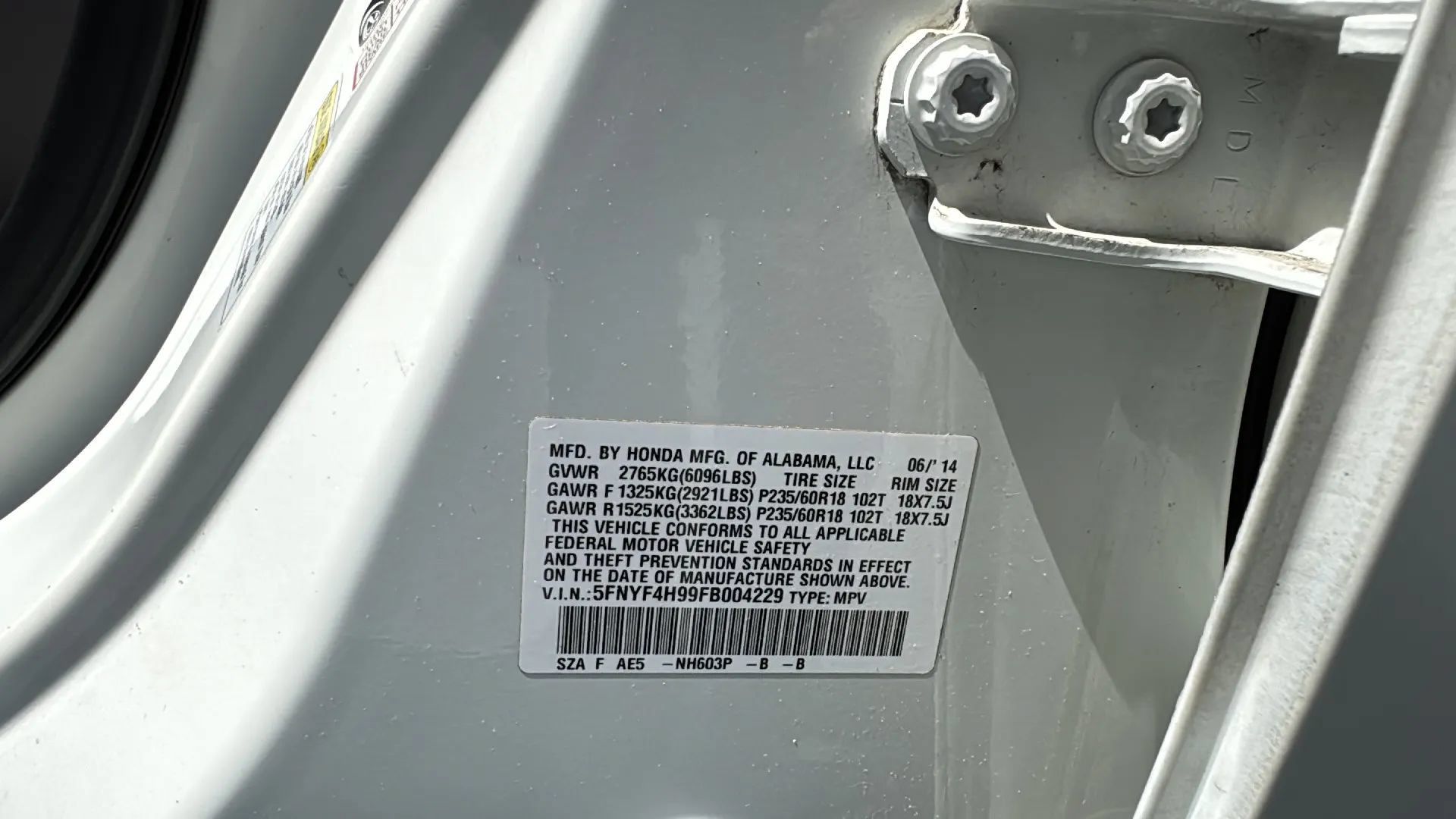 Used 2015 Honda Pilot Touring image 22