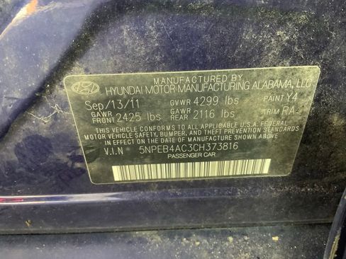 Used 2012 Hyundai Sonata GLS image 16