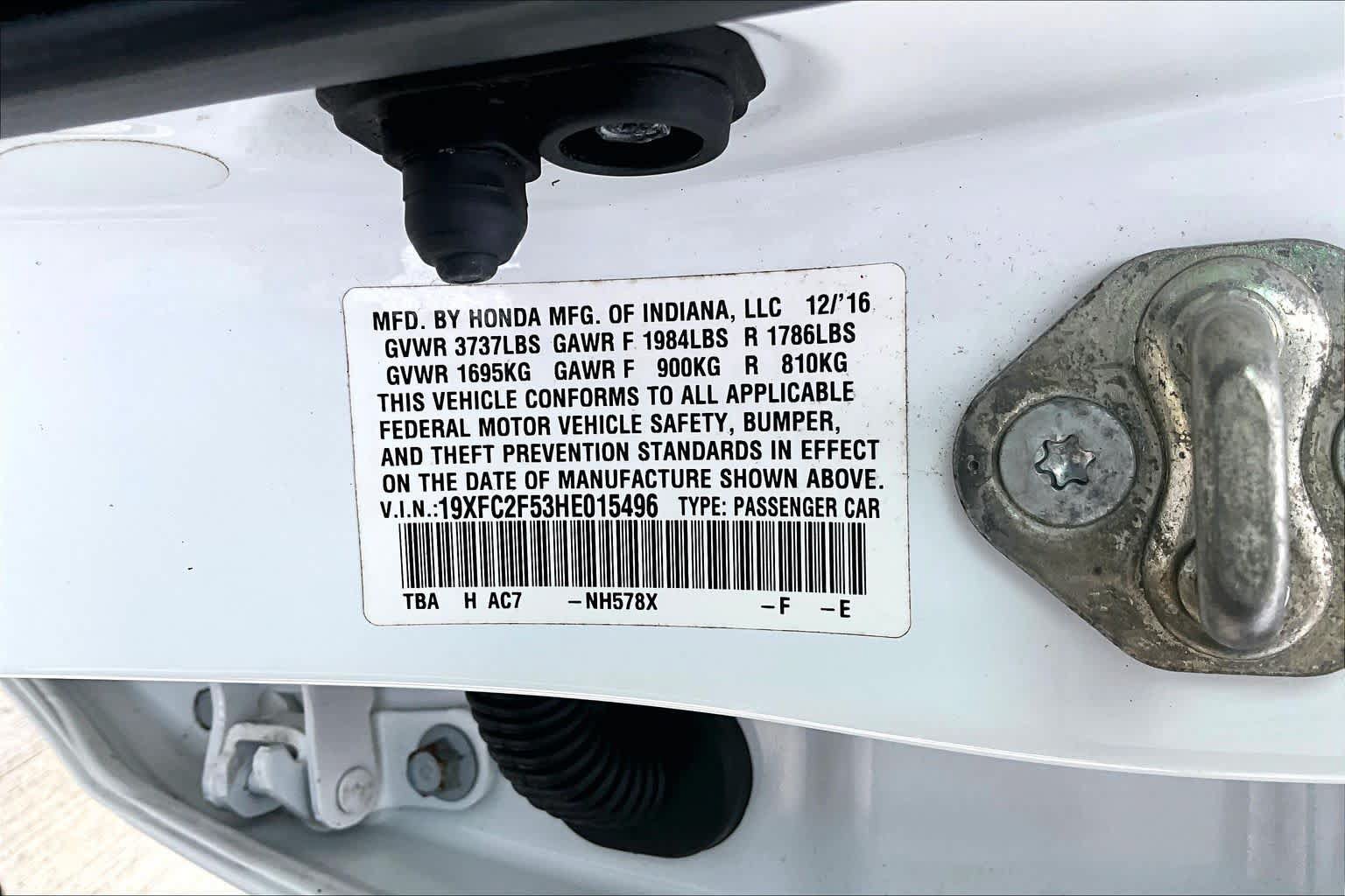 Used 2017 Honda Civic LX image 33