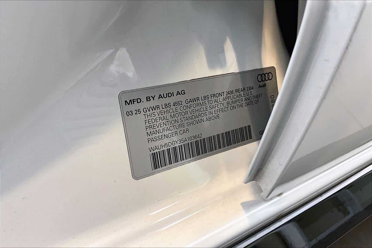 Used 2025 Audi S3 Premium Plus w/ Premium Plus Package AWD/4WD image 58