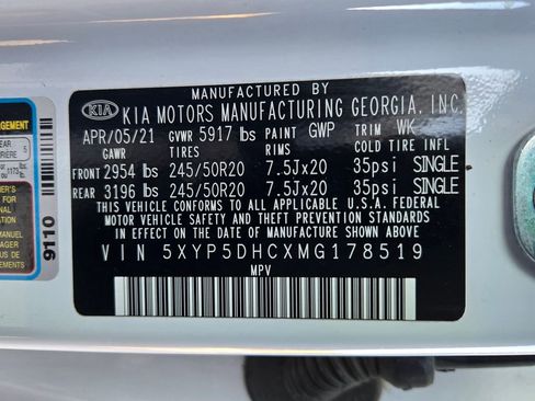 Used 2021 Kia Telluride SX w/ SX Prestige Package image 36