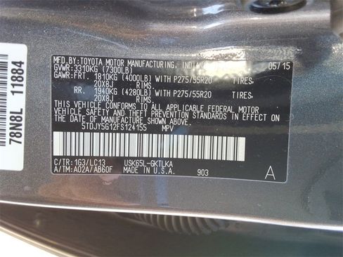 Used 2015 Toyota Sequoia Limited image 17