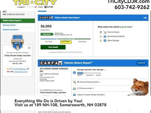 Used 2014 Dodge Grand Caravan SXT image 11