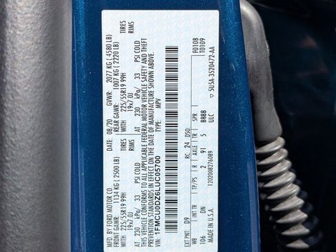 Used 2020 Ford Escape Titanium w/ Titanium Premium Package 2.0 image 20