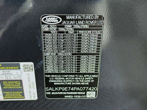 Used 2023 Land Rover Range Rover SE image 30