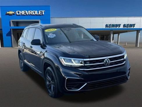Used 2022 Volkswagen Atlas SEL R-Line AWD/4WD image 1