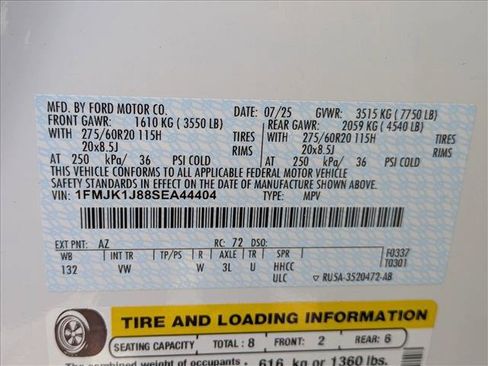 Used 2025 Ford Expedition Max Active AWD/4WD image 23