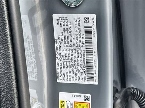 Certified 2026 Honda CR-V EX image 22