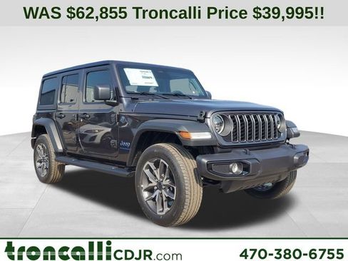 New 2025 Jeep Wrangler Unlimited Sport S 4xe w/ Convenience Group AWD/4WD image 1