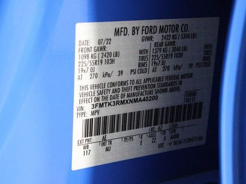 Used 2022 Ford Mustang Mach-E Premium RWD image 37