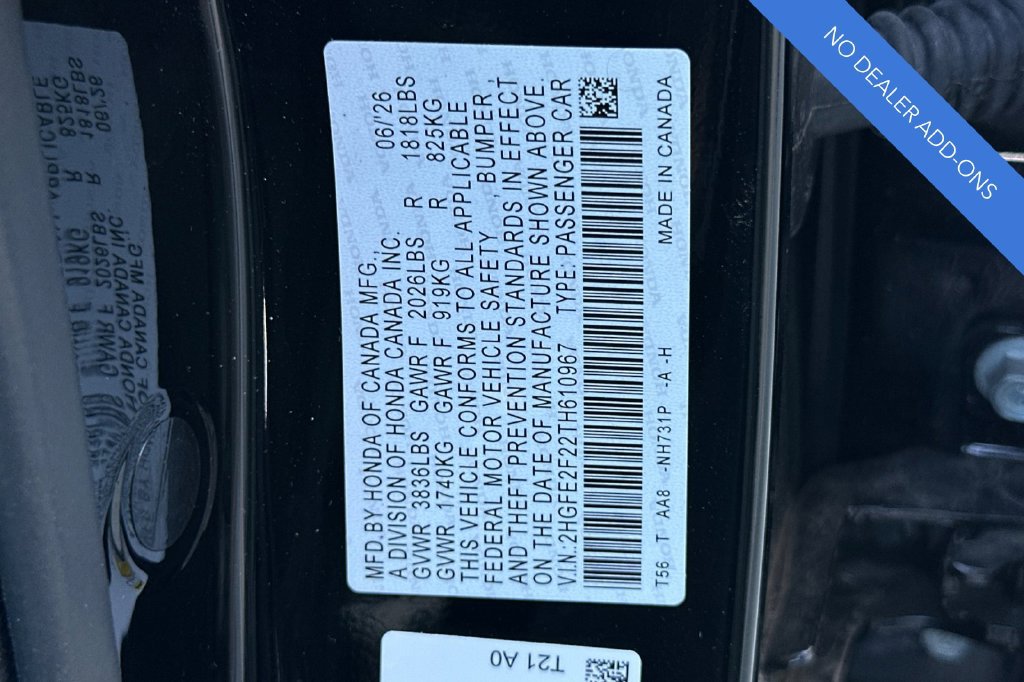 Certified 2026 Honda Civic LX image 33