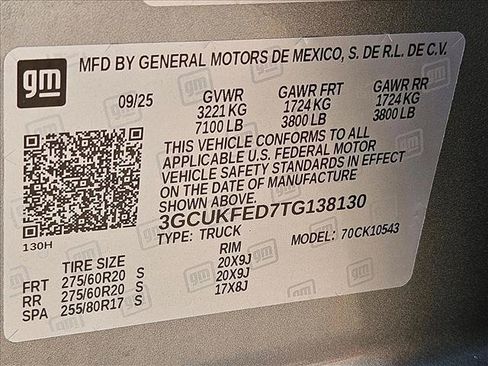 Used 2026 Chevrolet Silverado 1500 LT Trail Boss w/ Safety Package AWD/4WD image 29