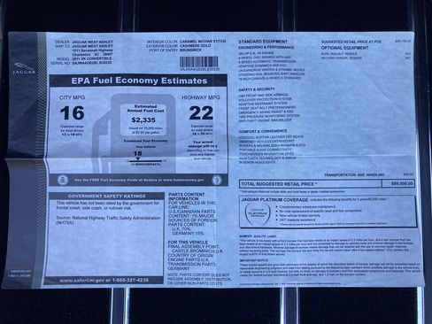 Used 2011 Jaguar XK Convertible image 31