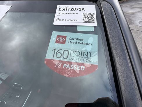 Certified 2023 Toyota Highlander XSE image 10