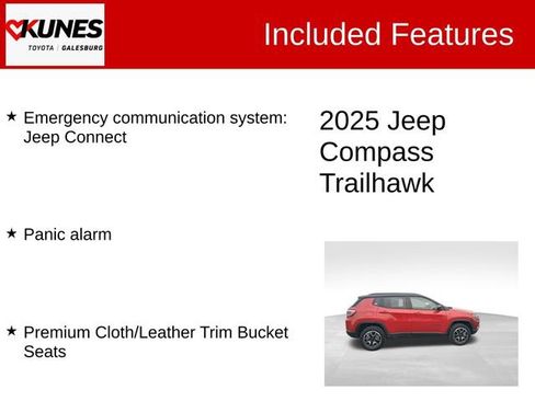 Used 2025 Jeep Compass Trailhawk image 3