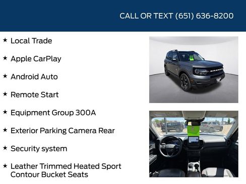 Used 2021 Ford Bronco Sport Outer Banks AWD/4WD image 5