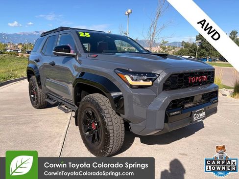 Used 2025 Toyota 4Runner TRD Pro AWD/4WD image 1