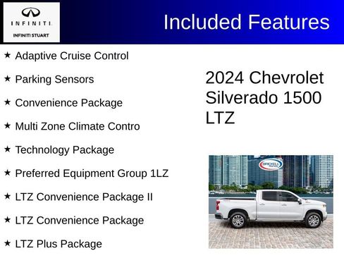 Used 2024 Chevrolet Silverado 1500 LTZ w/ LTZ Convenience Package II image 3